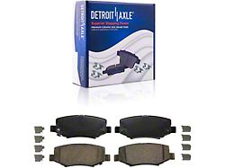 Ceramic Brake Pads; Rear Pair (07-18 Jeep Wrangler JK)