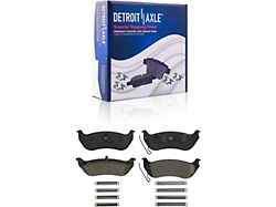 Ceramic Brake Pads; Rear Pair (03-06 Jeep Wrangler TJ w/ Rear Disc Brakes)