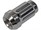 Chrome 6-Spline Drive Wheel Lug Nuts; 1/2-Inch x 20; Set of 4 (87-18 Jeep Wrangler YJ, TJ & JK)