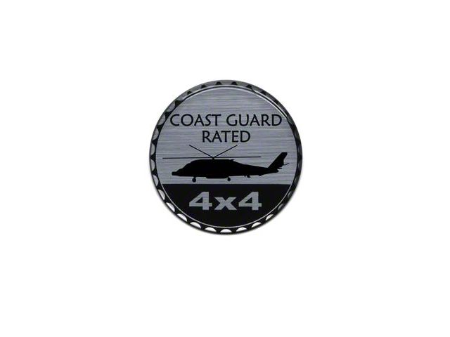 COAST GUARD Rated Badge (Universal; Some Adaptation May Be Required)