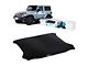 Custom Fit Cargo Liner; Black (15-18 Jeep Wrangler JK 4-Door)