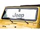 Custom Fit Sunshield with Jeep Logo (18-24 Jeep Wrangler JL)