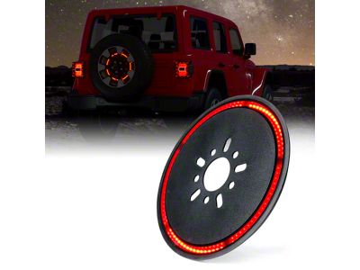 Cyclone Series Spare Tire LED Brake Light (18-24 Jeep Wrangler JL)