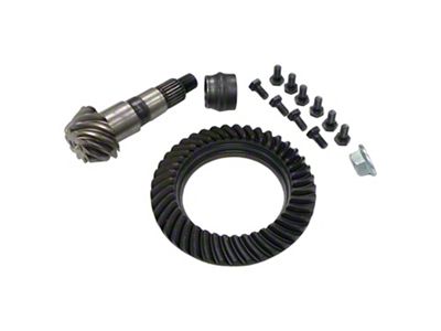 Dana 30 Front Axle Ring and Pinion Gear Kit; 4.10 Gear Ratio (2007 Jeep Wrangler JK, Excluding Rubicon)