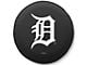 Detroit Tigers Spare Tire Cover; Black (76-18 Jeep CJ7, Wrangler YJ, TJ & JK)