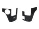 Diamond Tread Rear Corners; Black (07-18 Jeep Wrangler JK 4-Door)