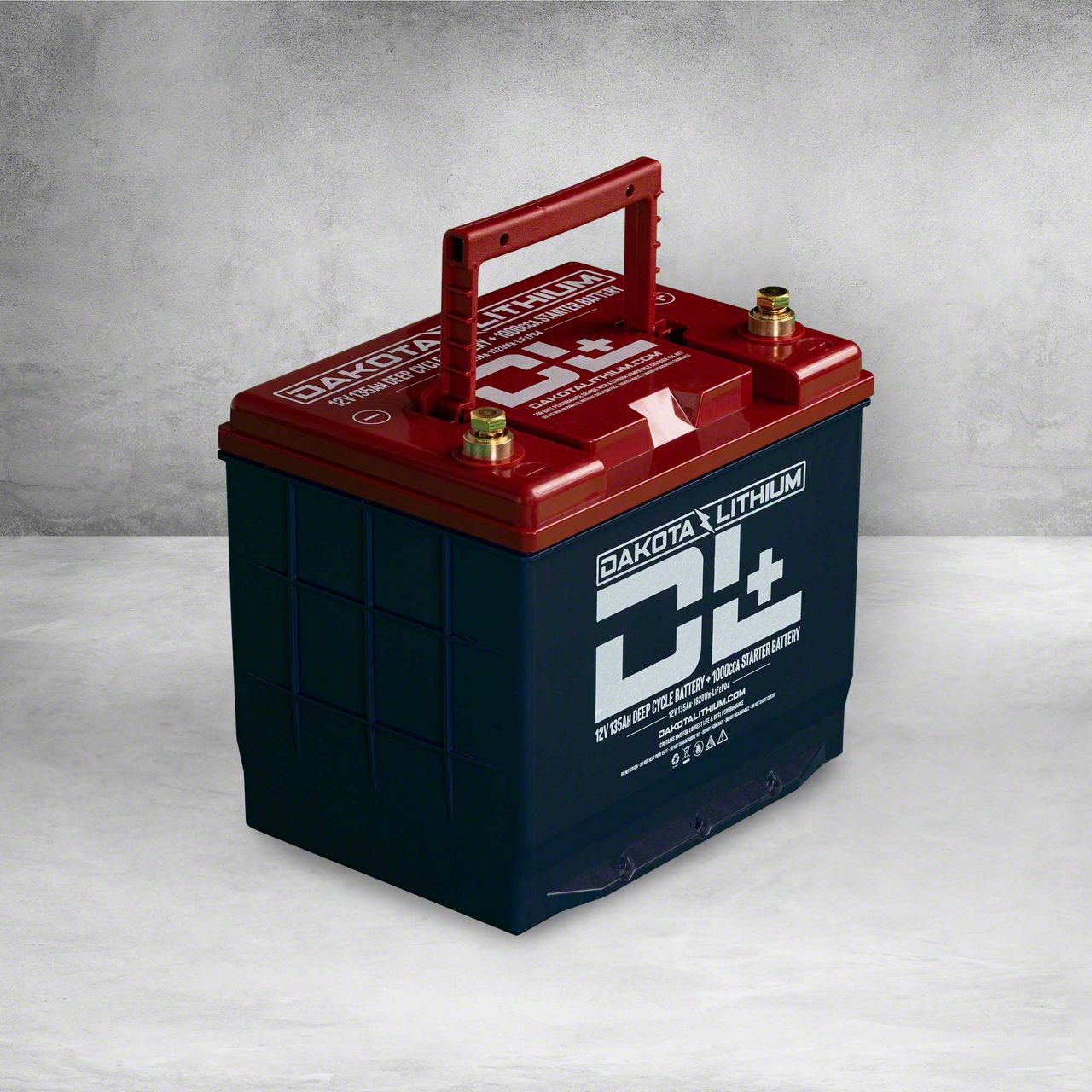 Jeep Wrangler DL+ Starter and Deep Cycle Battery; 12v 135Ah (Universal ...