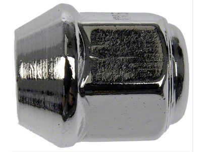 Dometop Wheel Lug Nut; 1/2-Inch x 20; Single (87-18 Jeep Wrangler YJ, TJ & JK)