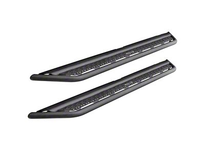 Go Rhino Dominator Extreme D6 Side Step Bars; Textured Black (07-18 Jeep Wrangler JK 4-Door)