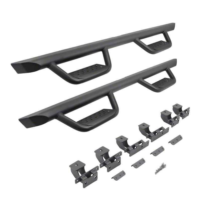 Go Rhino Jeep Wrangler Dominator Xtreme D2 Side Step Bars; Textured ...