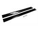 Door Entry Guards; Black (97-06 Jeep Wrangler TJ)