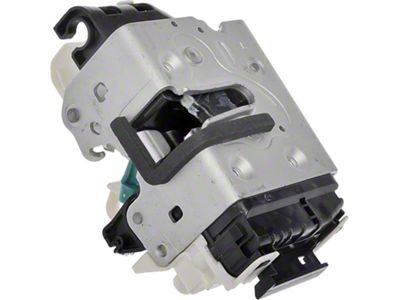 Door Lock Actuator Motor; Integrated; Front Driver Side (05-18 Jeep Wrangler TJ & JK)