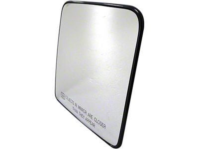 Door Mirror Glass; Plastic Backed Door; Right; Power; Heated (11-18 Jeep Wrangler JK)