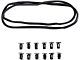 Door Seal; Driver or Passenger Side (76-95 Jeep CJ7 & Wrangler YJ)