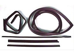 Door Seal Kit; Driver Side (76-86 Jeep CJ7)