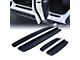 Door Sill Guards; Black (18-24 Jeep Wrangler JL 4-Door)