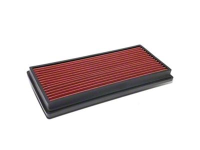 Drop-In Air Filter; Red (97-06 2.5L or 4.0L Jeep Wrangler TJ)