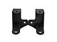 Dual A-Pillar Pod Light Windshield Mounting Brackets; Textured Black (07-18 Jeep Wrangler JK)