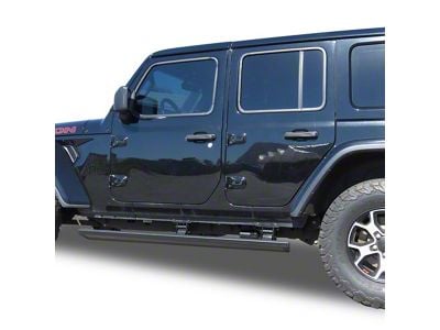 Elite Retractable Power Running Boards (18-25 Jeep Wrangler JL 4-Door)