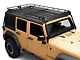 Jeep Licensed by RedRock Expedition Rack (07-18 Jeep Wrangler JK 4-Door)