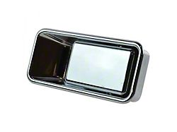 Exterior Door Handle; Driver Side; Chrome (87-06 Jeep Wrangler YJ & TJ w/ Half Doors)