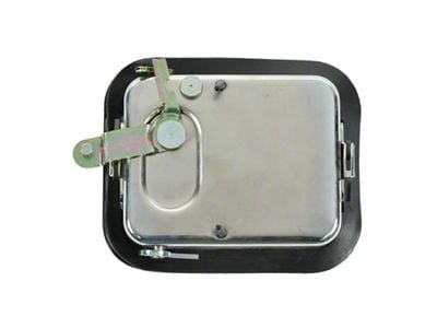 Exterior Door Handle; Passenger Side; Chrome (81-93 Jeep CJ7 & Wrangler YJ w/ Full Doors)