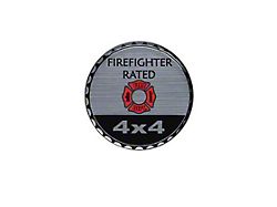 Fire Fighter Rated Badge (Universal; Some Adaptation May Be Required)