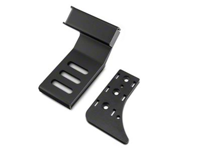 Foot Rest Pedal; Black (18-25 Jeep Wrangler JL)