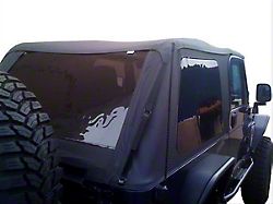 Frameless Trail Soft Top; Black Diamond (07-18 Jeep Wrangler JK 2-Door)