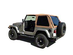 Frameless Trail Top Soft Top; Spice Denim (97-06 Jeep Wrangler TJ, Excluding Unlimited)