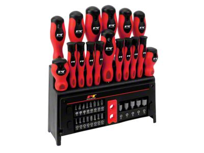 Free Standing Screwdriver Set; 39-Piece Set