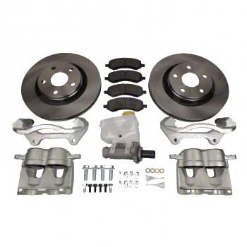 Jeep Wrangler Front Big Brake Kit with Master Cylinder and 13-Inch ...