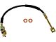 Front Brake Hydraulic Hose; Driver Side (87-89 Jeep Wrangler YJ)