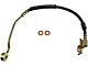 Front Brake Hydraulic Hose; Driver Side (90-95 Jeep Wrangler YJ w/o ABS)