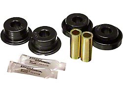 Front Control Arm Bushings; Black (07-18 Jeep Wrangler JK)