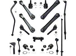 Front Control Arms with Ball Joints, Drag Link, Sway Bar Links, Tie Rods and Track Bar (97-06 Jeep Wrangler TJ)