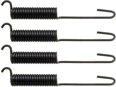 Front Drum Brake Return Spring Kit for 11-Inch x 2.50-Inch Brakes (72-78 Jeep CJ5 & CJ7)