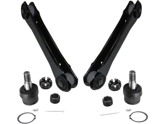 Front Lower Control Arms with Ball Joints (97-06 Jeep Wrangler TJ)