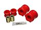 Front Sway Bar Bushings; 32mm; Red (18-24 Jeep Wrangler JL Rubicon)