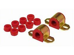 Front Sway Bar and End Link Bushing Kit; 15/16-Inch Bar; Red (76-86 Jeep CJ7)