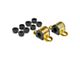 Front Sway Bar and End Link Bushing Kit; 7/8-Inch Bar; Black (76-86 Jeep CJ7)