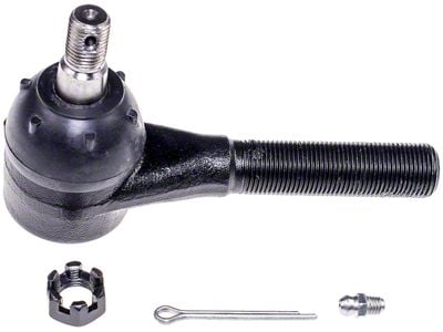 Front Tie Rod End; Outer Driver Side (87-90 Jeep Wrangler YJ)