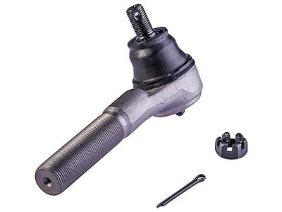 Front Tie Rod End; Outer Driver Side; At Pitman Arm (91-06 Jeep Wrangler YJ & TJ)