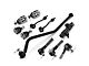 Front Track Bar, Ball Joint, Steering Drag Link Adjusting Sleeve, Sway Bar Link and Tie Rod End Kit (97-06 Jeep Wrangler TJ)