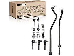 Front Track Bar, Ball Joint, Sway Bar Link and Tie Rod End Kit (97-06 Jeep Wrangler TJ)