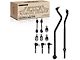 Front Track Bar, Ball Joint, Sway Bar Link and Tie Rod End Kit (97-06 Jeep Wrangler TJ)