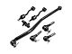 Front Track Bar, Steering Drag Link Adjusting Sleeve, Sway Bar Link and Tie Rod End Kit (97-06 Jeep Wrangler TJ)