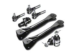 Front Upper Control Arm, Upper Ball Joint, Tie Rod End Adjusting Sleeve and Tie Rod End Kit (97-06 Jeep Wrangler TJ)