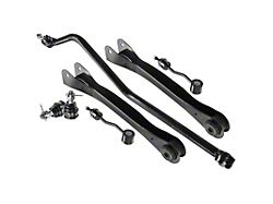 Front Upper Control Arm, Ball Joint, Front Sway Bar Link and Track Bar Kit (97-06 Jeep Wrangler TJ)