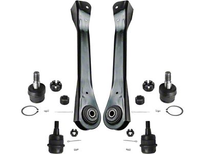 Front Upper Control Arms with Ball Joints (97-06 Jeep Wrangler TJ)